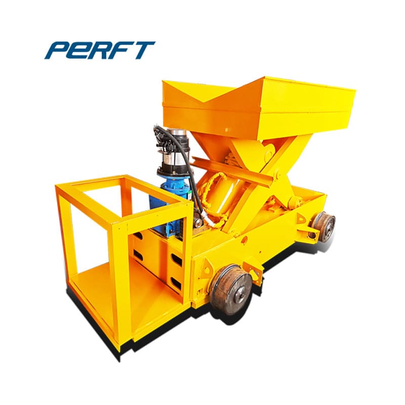 Height 60cm Warehouse Transfer Cart , 12T Omnidirectional 